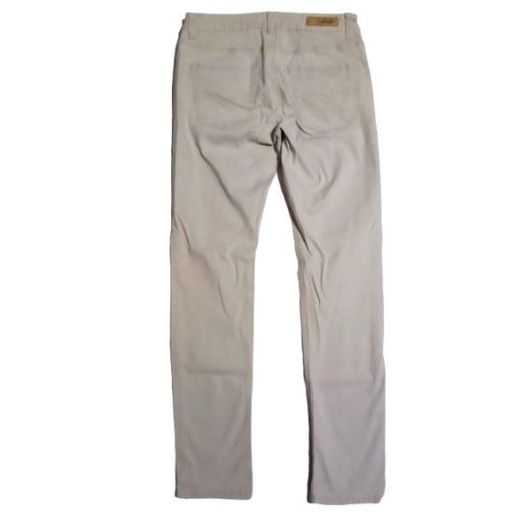 Skinny Flex Jeans Men's Casual Tan Sz 32/32 - Picture 2 of 3